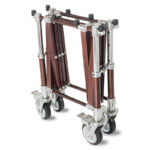 Aluminum Alloy Church Truck Coffin Trolleys with Telescopic Lock & Heavy-Duty Wheels Load capacity: 400 kg - Image 6