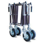 Aluminum Alloy Church Truck Coffin Trolleys with Telescopic Lock & Heavy-Duty Wheels Load capacity: 400 kg - Image 8