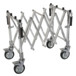 Aluminum Alloy Church Truck Coffin Trolleys with Telescopic Lock & Heavy-Duty Wheels Load capacity: 400 kg - Image 11