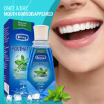 Alcohol-Free Mint Mouthwash – Antibacterial Oral Care, 200ml, Long-Lasting Fresh Breath
