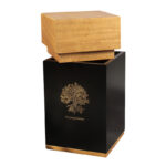 Factory Wooden Padauk Large Cremation Urn – Customizable Square Column with Engraved Designs - Image 5