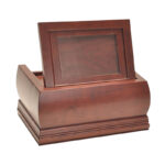 Factory Wooden Padauk Photo Frame Cremation Urns for Adult Ashes Urns Mascots Funeral Supplies - Image 10