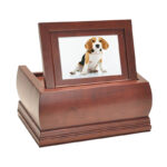 Factory Wooden Padauk Photo Frame Cremation Urns for Adult Ashes Urns Mascots Funeral Supplies - Image 11