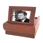 Factory Wooden Padauk Photo Frame Cremation Urns for Adult Ashes Urns Mascots Funeral Supplies - Image 12