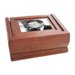Factory Wooden Padauk Photo Frame Cremation Urns for Adult Ashes Urns Mascots Funeral Supplies - Image 13