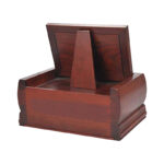 Factory Wooden Padauk Photo Frame Cremation Urns for Adult Ashes Urns Mascots Funeral Supplies - Image 2