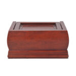 Factory Wooden Padauk Photo Frame Cremation Urns for Adult Ashes Urns Mascots Funeral Supplies - Image 6