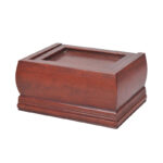 Factory Wooden Padauk Photo Frame Cremation Urns for Adult Ashes Urns Mascots Funeral Supplies - Image 7