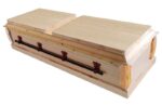 Waterproof & cheap plywood wooden casket with viewing window & heavy-duty construction coffins - Image 2