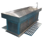 Stainless Steel Autopsy Table with Electric Lifting Platform | Professional Mortuary & Medical Equipment - Image 2